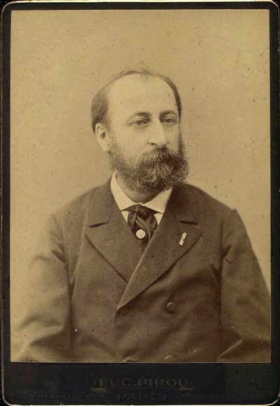 Camille Saint-Saëns, Franse componist, dirigent, organist en pianist door Eugene Pirou