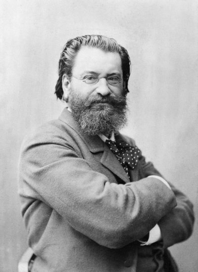 Portret van Edouard Drumont door Eugene Pirou