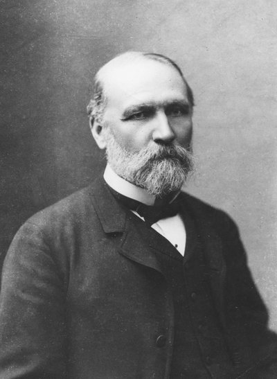 Portret van Henri Germain door Eugene Pirou