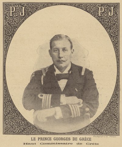 Prins George van Griekenland, Hoge Commissaris van de Kretenzische Staat door Eugene Pirou