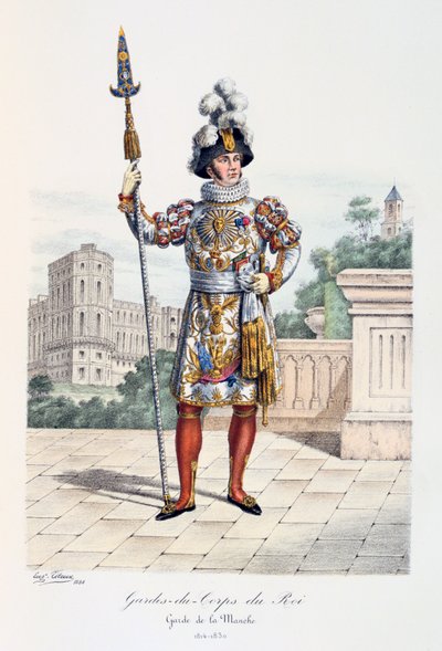 Gardes-du-Corps de Roi, Garde de la Manche door Eugene Titeux