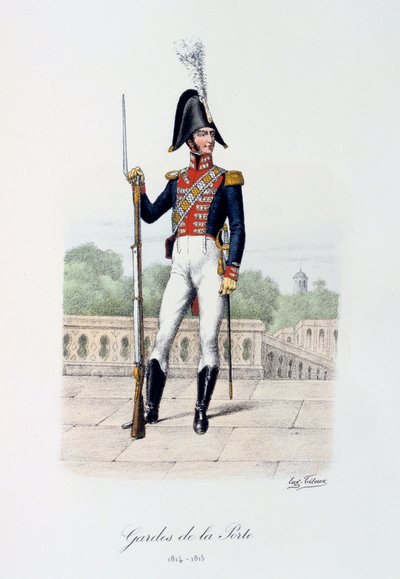 Gardes de la Porte door Eugene Titeux