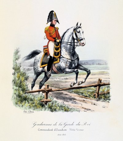 Gendarmes van de Garde du Roi, Commandant d