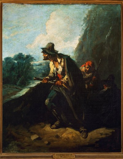 Bandieten door Eugenio Lucas Velazquez