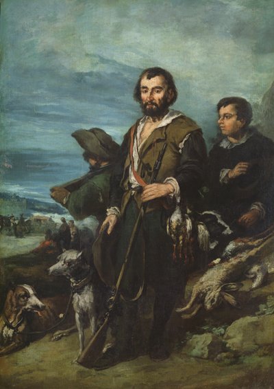 Een jager, 1862 door Eugenio Lucas Velázquez
