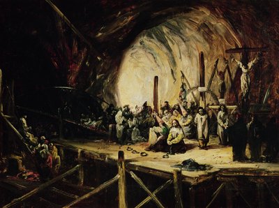 Inquisitiescène door Eugenio Lucas y Padilla