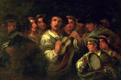 De Serenaders door Eugenio Lucas y Padilla