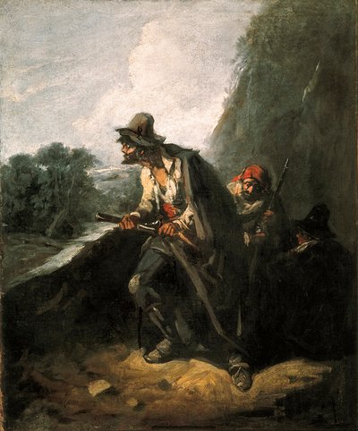 De bandieten door Eugenio Lucas y Padilla
