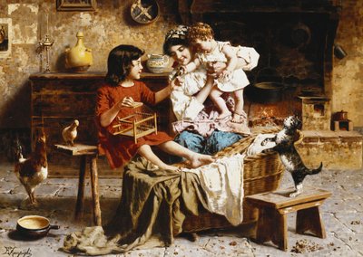 Baby Vermaken door Eugenio Zampighi