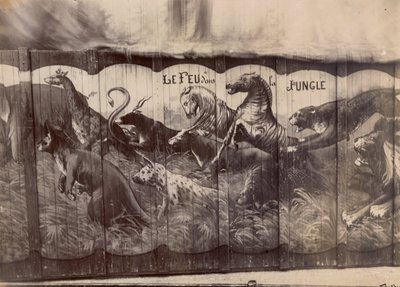 Feest van de troon door Eugène Atget