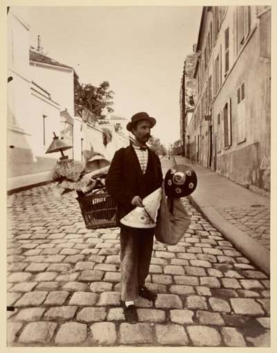 Winkeliers door Eugène Atget