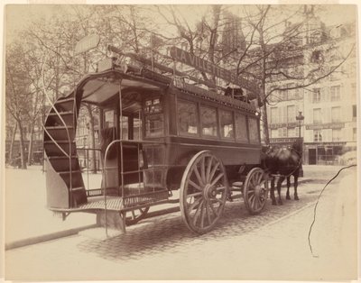Omnibus door Eugène Atget