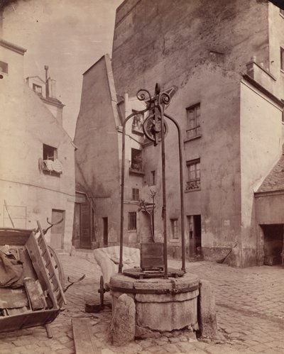 Rue St. Jacques door Eugène Atget