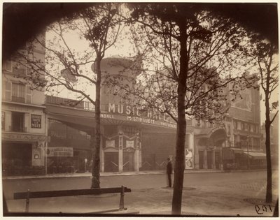 De Moulin Rouge door Eugène Atget