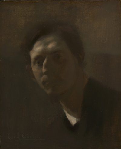 Armand Berton, ca. 1891 door Eugène Carrière