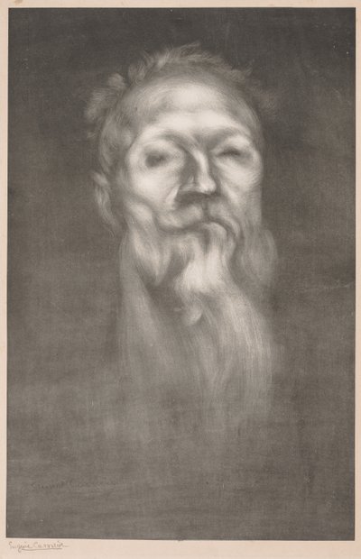 Auguste Rodin door Eugène Carrière