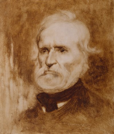 Portret van Louis-Auguste Blanqui door Eugène Carrière
