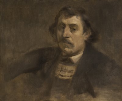 Portret van Paul Gauguin door Eugène Carrière