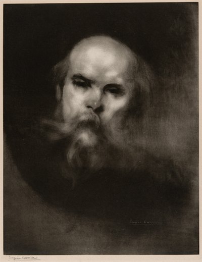 Portret van Paul Verlaine door Eugène Carrière