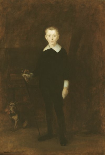 Portret van een Jongen door Eugène Carrière