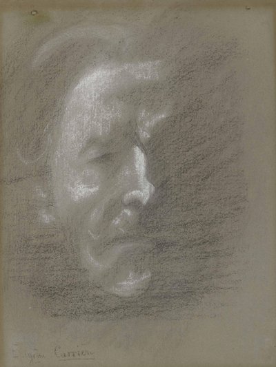 Zelfportret door Eugène Carrière
