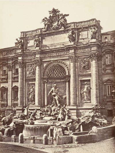 Fontana di Trevi door Eugène Constant