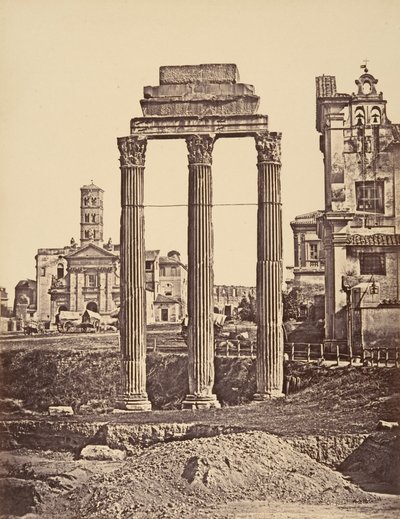 Rovine del Foro, 1848-52 door Eugène Constant