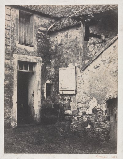 Boerenerf door Eugène Cuvelier