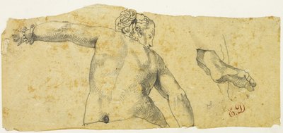 Allegorie van de liefde: Ontrouw door Eugène Delacroix