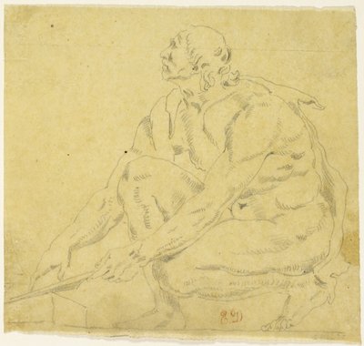 Kopie door Eugène Delacroix