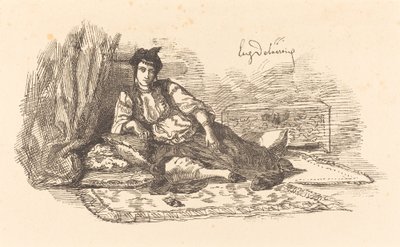 Joodse vrouw van Algiers Juive d