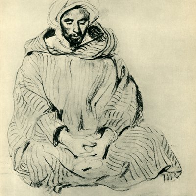 Biddende Arabier, 1832, 1943 door Ferdinand Victor Eugene Delacroix