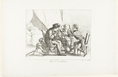Het consult door Eugène Delacroix