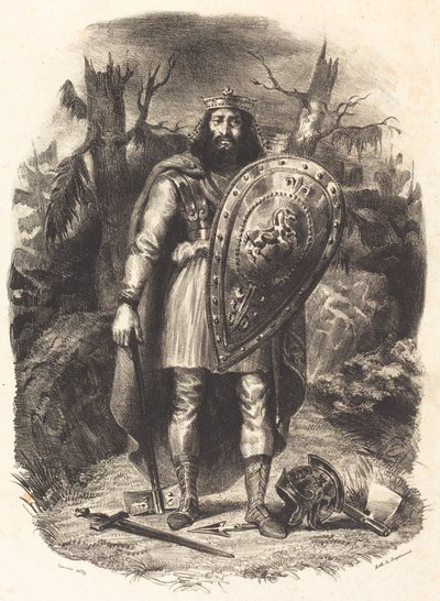 Vercingetorix door Eugène Delacroix