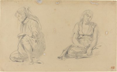 Vrouwen van Algiers door Eugène Delacroix