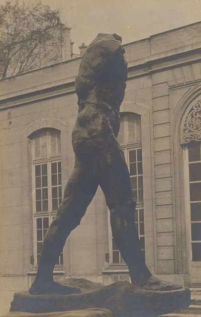 De Wandelende Man, 1907-1912 door Eugène Druet