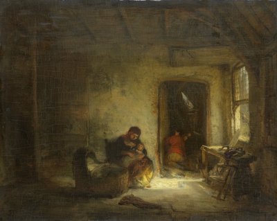 Zonnige kamer door Eugène François de Block