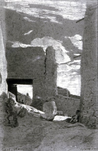 Bab el Gharrbi, Laghouat door Eugène Fromentin