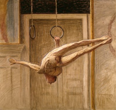Ringgymnast nr.2, 1912 door Eugène Jansson