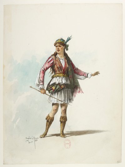 Saint-Saëns - Henry VIII - Kostuumontwerpen - Lacoste - 42. Kostuum door Eugene Lacoste