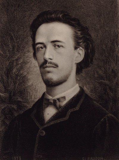 Portret van de componist Benjamin Godard 1849-1895 door Eugène Louis Pirodon