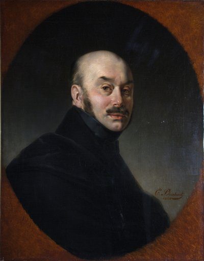 Portret van Graaf Mikhail Fyodorovich Orlov door Eugéne Pluchart