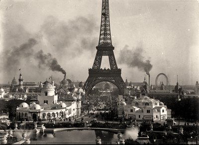 Uitzicht op de Exposition Universelle, Parijs, 1900 door Eugène Trutat