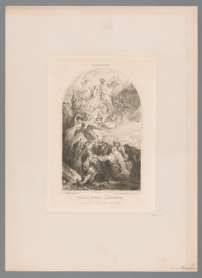 Hemelvaart van Maria door Eugène Van Maldeghem