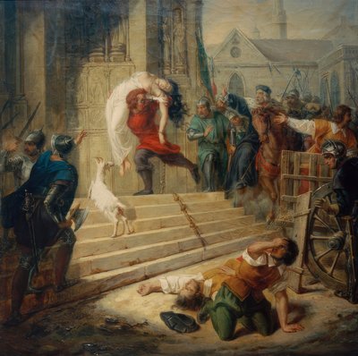 Quasimodo Redt Esmeralda door Eugénie Henry