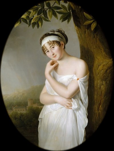 Portret van Madame Récamier, geboren Julie Bernard 1777-1849 door Eulalie Morin