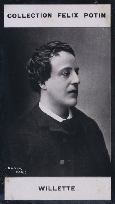 Adolphe Willette (1857) door European Photographer