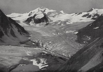 Braunschweiger Hutte, tegen de Wildspitze, Pitztal door European Photographer