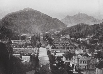 Brazilië: Petropolis, het Simla van Brazilië (z/w foto) door European Photographer