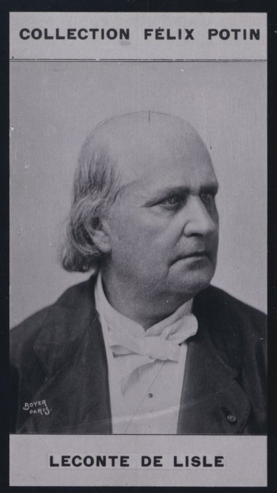 Charles Leconte De Lisle door European Photographer